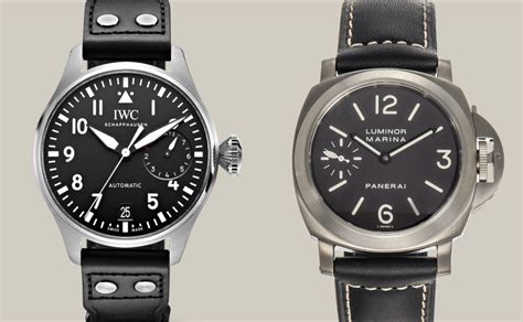 panerai rolex iwc|IWC vs. Panerai: The Battle of Luxury Watch Brands .